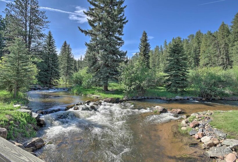 Stunning Mtn Views, Private Stream: Evergreen Gem!