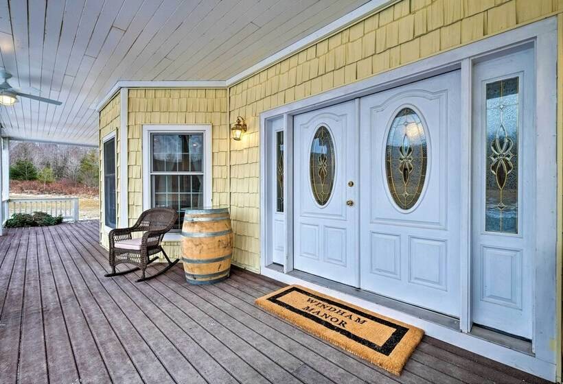 Windham Manor On 45 Acres 5 Mi. To Ski Resort!
