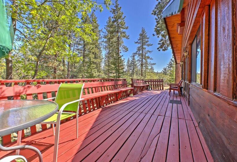 Big Bear Lake Cabin W/ Deck ~ 7 Mi To Ski Slopes!