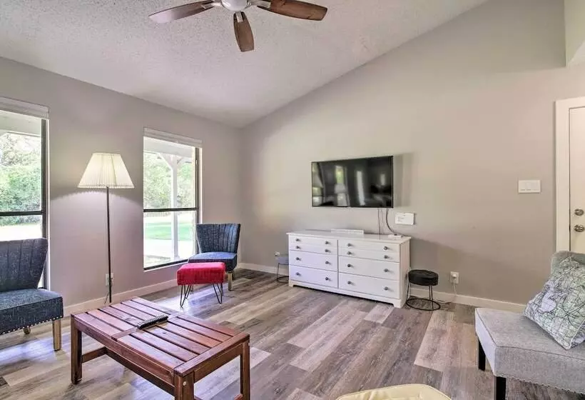 Bright Jonestown Retreat W/ Yard & Porch!