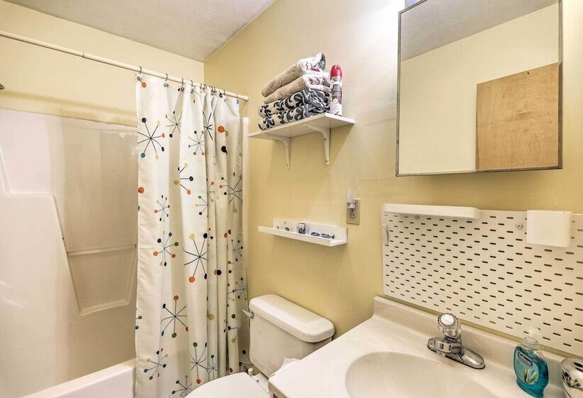 Colorful Pocono Lake Cabin W/ Deck & Fire Pit