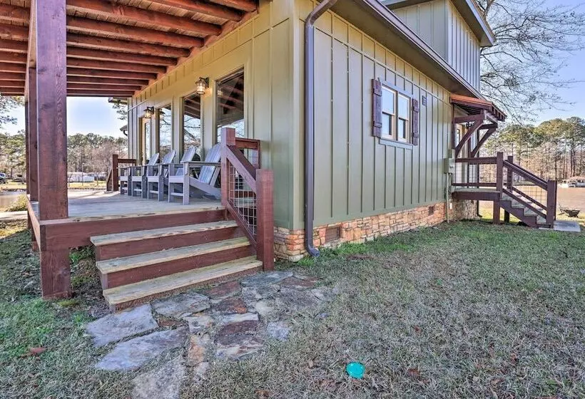 Shoreline Home W/ Boat Dock & Fire Pit In Shelby!