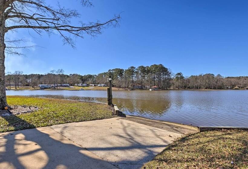 Shoreline Home W/ Boat Dock & Fire Pit In Shelby!