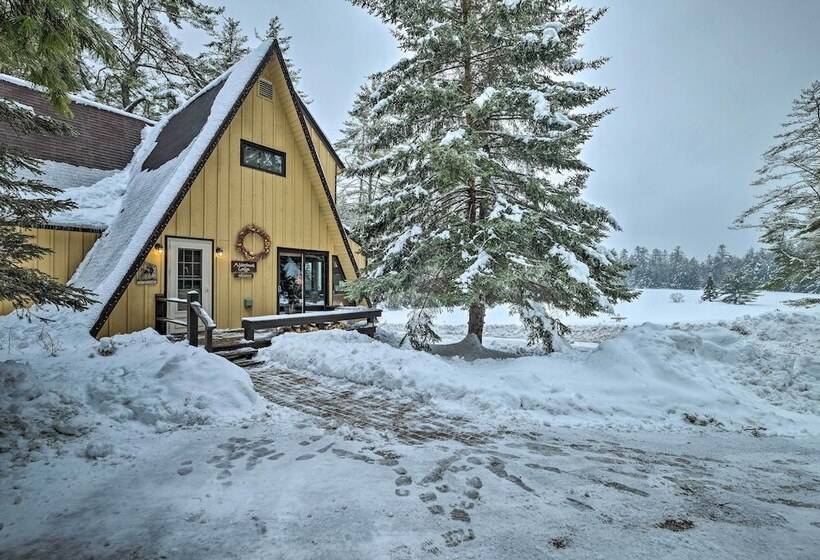 Lakefront Bolton Alderbrook Chalet W/ Fire Pit!