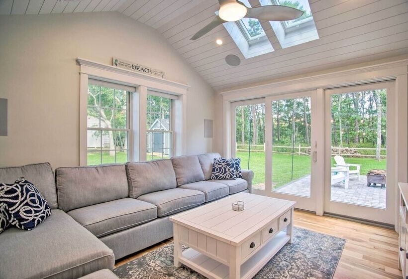South Yarmouth Retreat W/ Grill: Walk To Beach!