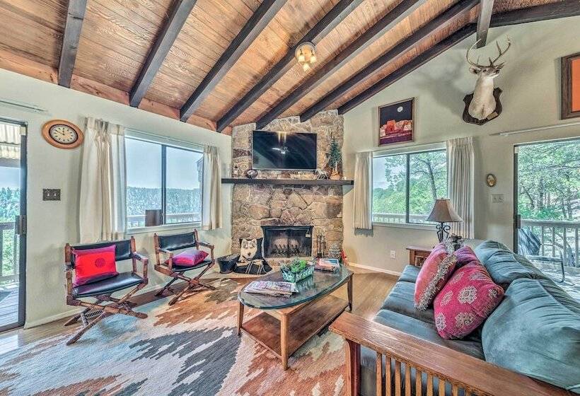 Scenic Hideaway W/ Deck & Grill ~ 6 Mi To Ruidoso!