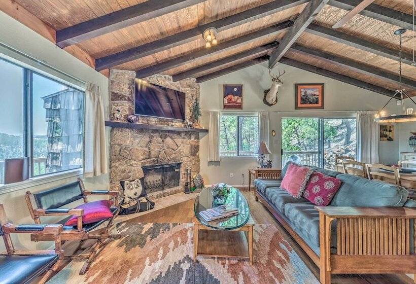 Scenic Hideaway W/ Deck & Grill ~ 6 Mi To Ruidoso!