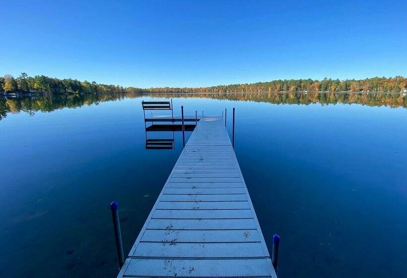 Spacious Lakefront Cabin W/ Fire Pit & Grill!