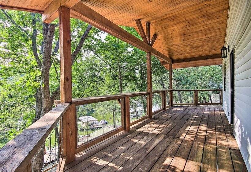 Private Fishing Dock: Grand Lake Home