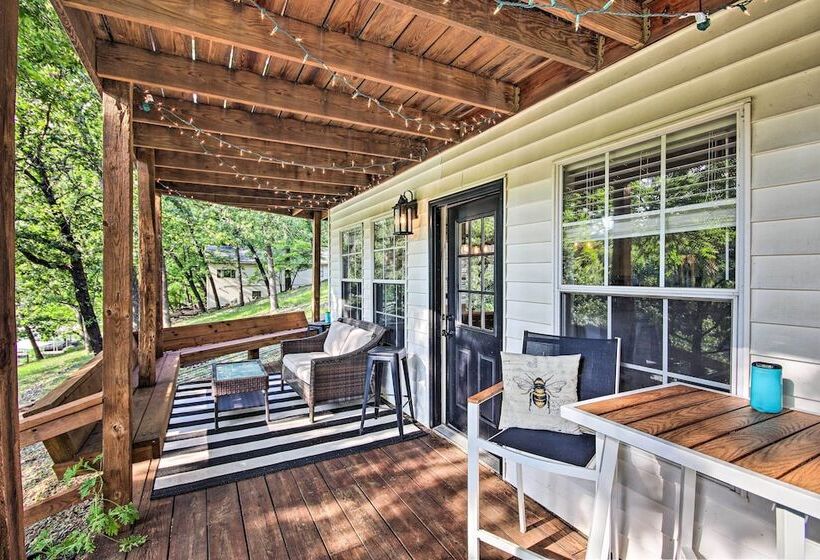 Private Fishing Dock: Grand Lake Home