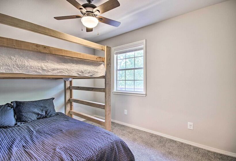 Private Fishing Dock: Grand Lake Home