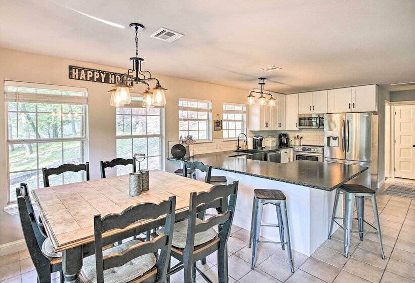 Private Fishing Dock: Grand Lake Home