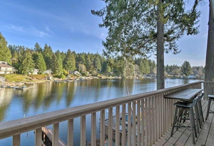 The Peacock House    Waterfront Home W/ Hot Tub!