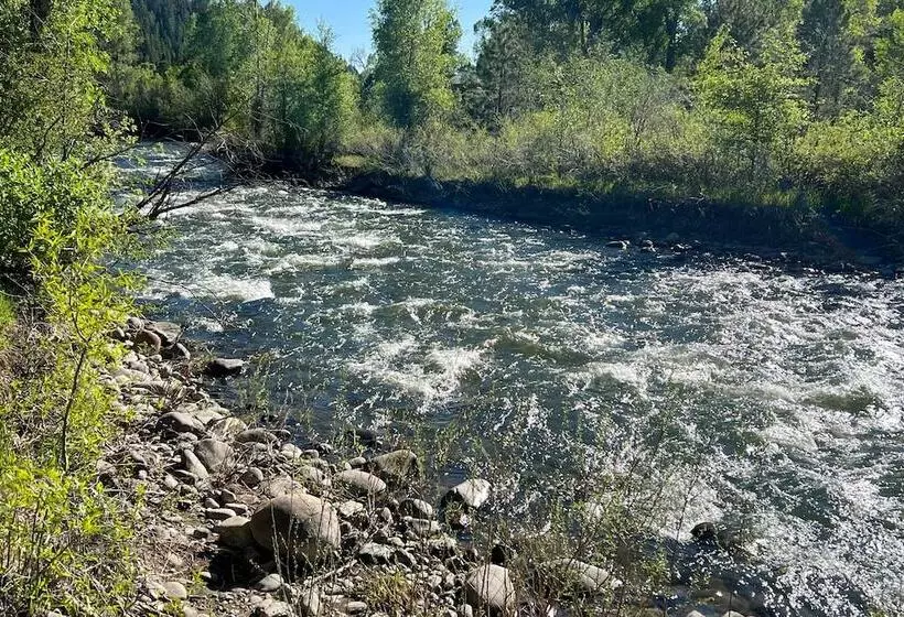 The River Home  Cabin W/ Yard: Near Wolf Creek!
