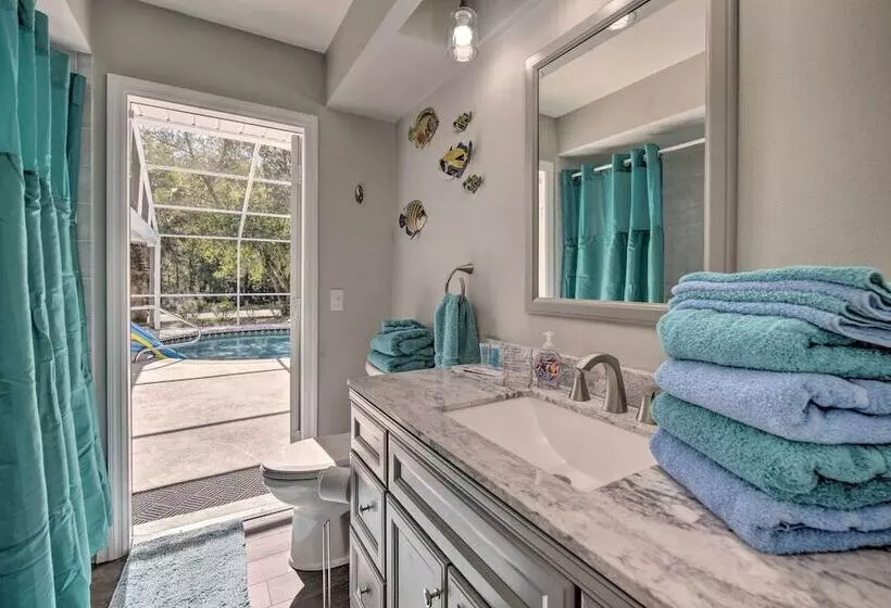 Welcoming Citrus Springs Home W/ Heated Pool