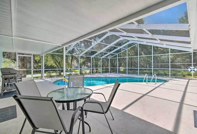 Welcoming Citrus Springs Home W/ Heated Pool