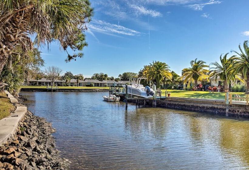 Bayfront Florida Retreat W/ Boat Lift & Fire Pit!