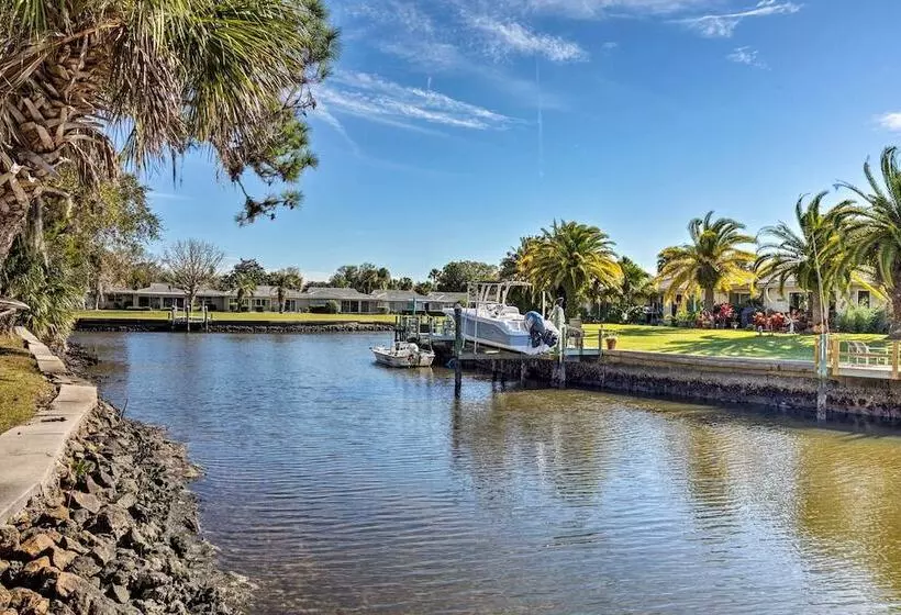Bayfront Florida Retreat W/ Boat Lift & Fire Pit!