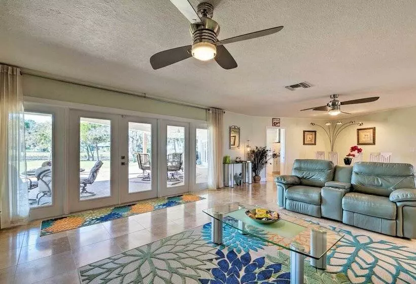 Bayfront Florida Retreat W/ Boat Lift & Fire Pit!