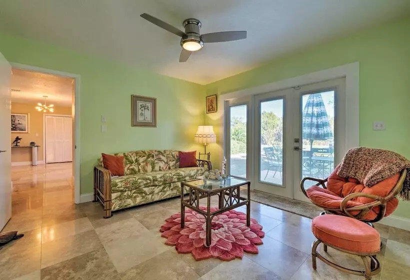Bayfront Florida Retreat W/ Boat Lift & Fire Pit!