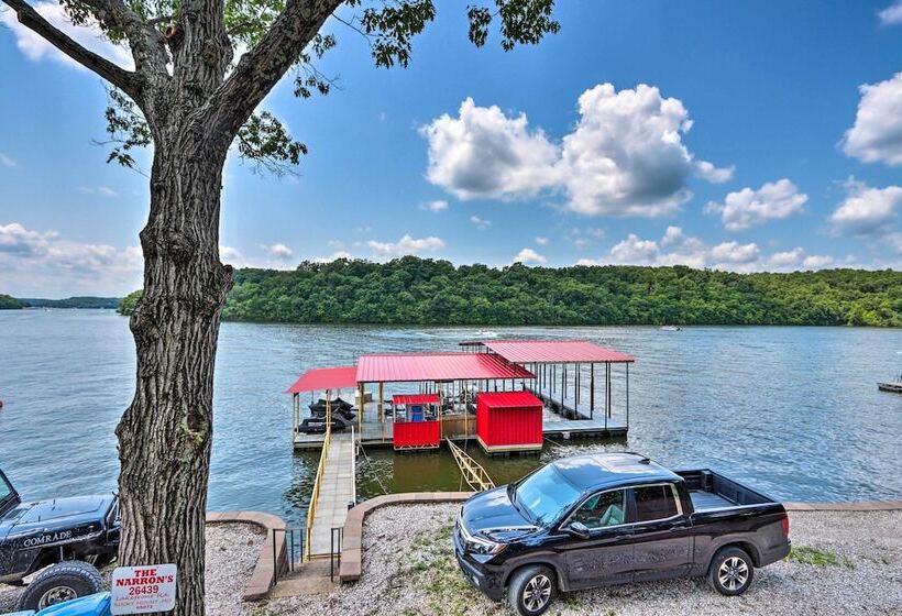 Lakefront Rocky Mount Main House W/ 3 Cabins!