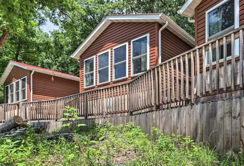 Lakefront Rocky Mount Main House W/ 3 Cabins!