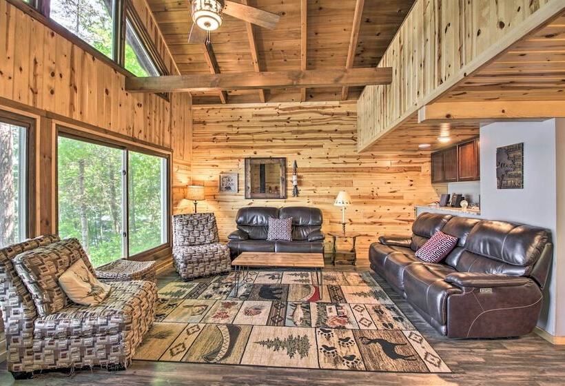 Loon Lake Lodge W/ Dock, Sauna & Hot Tub!