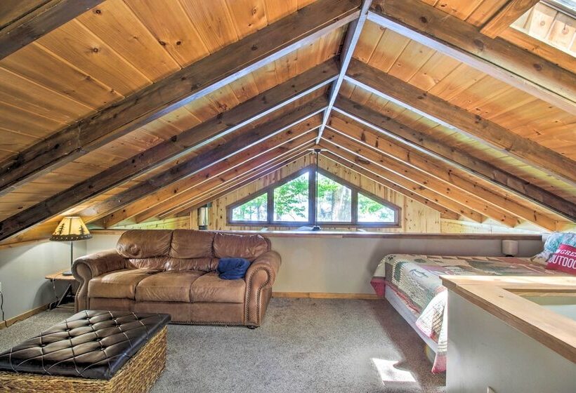 Loon Lake Lodge W/ Dock, Sauna & Hot Tub!