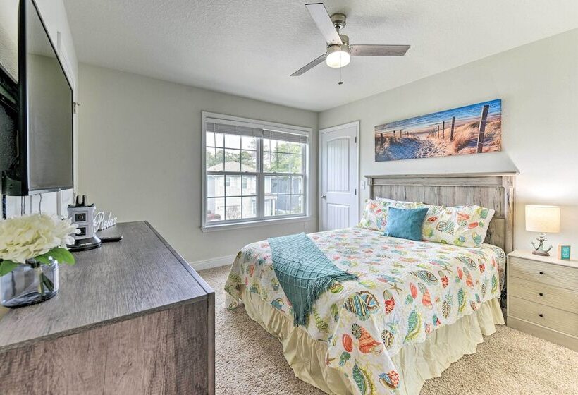 Half Mi To Inlet Beach: Home W/ Grill & Fire Pit