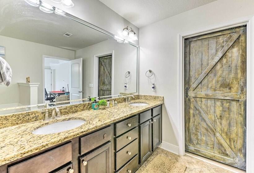 Half Mi To Inlet Beach: Home W/ Grill & Fire Pit