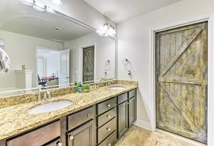 Half Mi To Inlet Beach: Home W/ Grill & Fire Pit