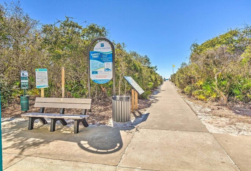 Half Mi To Inlet Beach: Home W/ Grill & Fire Pit