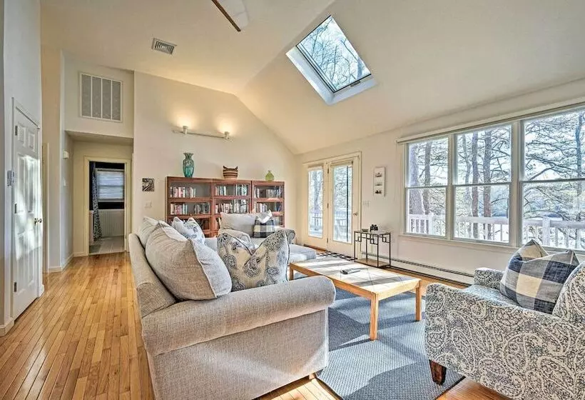 Spacious Waterfront Falmouth Home On Jenkins Pond!