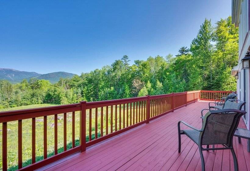 Architect Designed Franconia Home: Hot Tub & Views