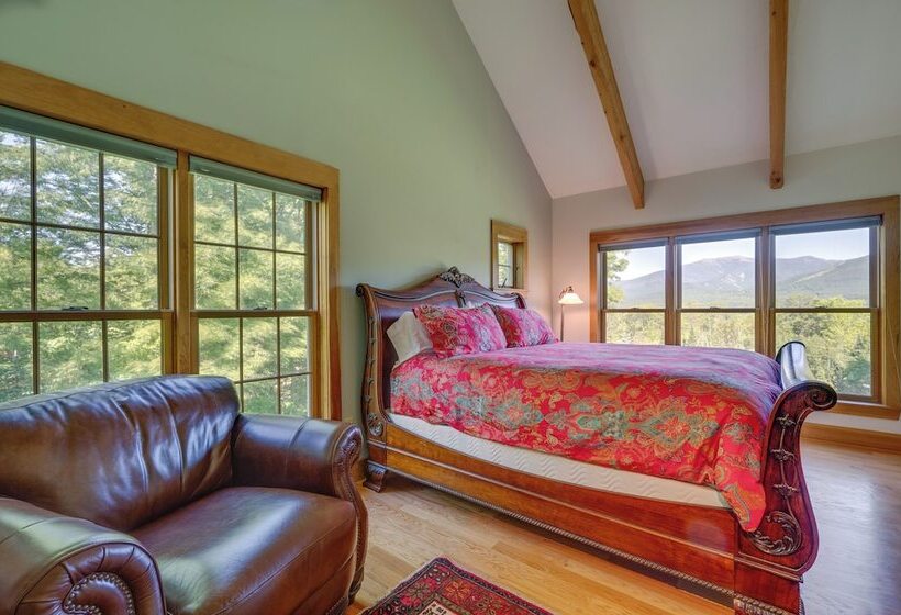 Architect Designed Franconia Home: Hot Tub & Views