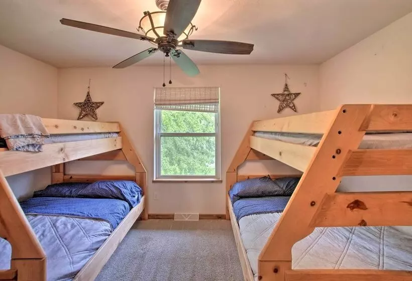 Bright Shawano Lake Oasis   Walk To Boat Launch!