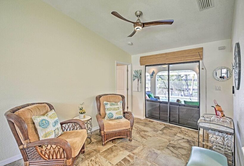 Canal Waterfront Home With Private Pool & Dock!