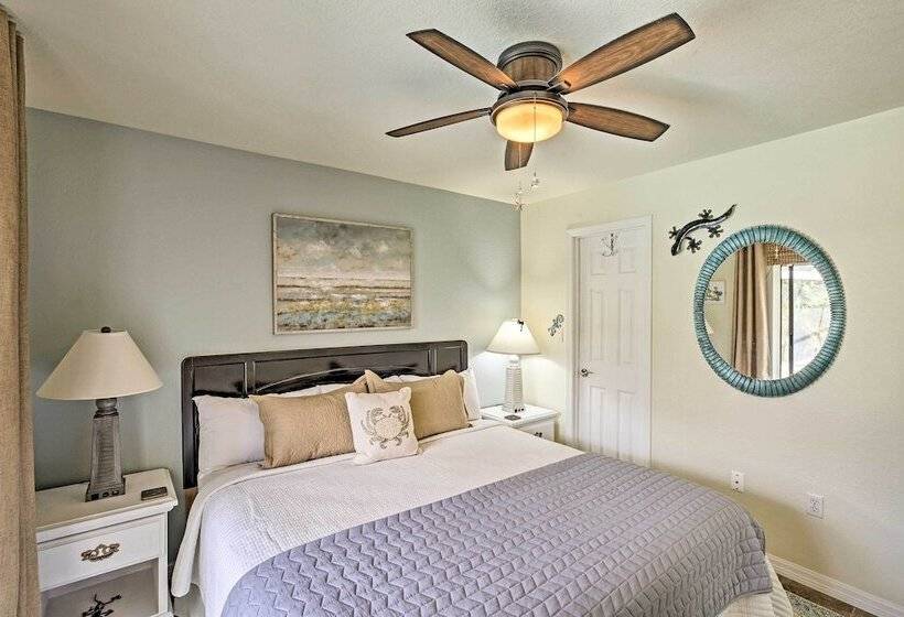 Canal Waterfront Home With Private Pool & Dock!