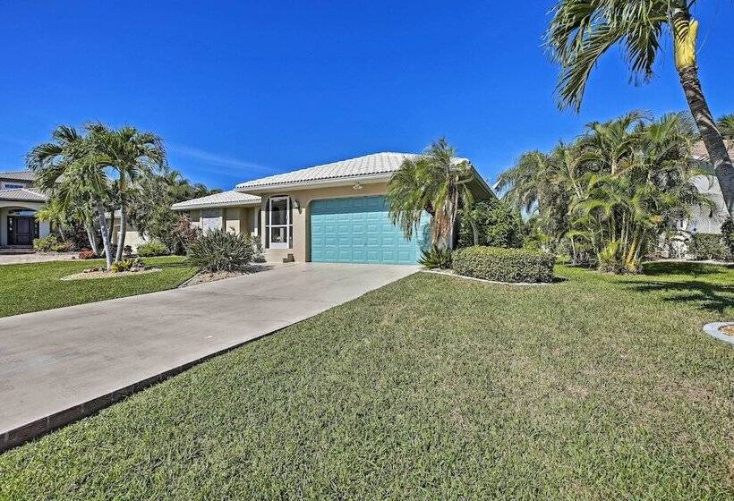 Canal Waterfront Home With Private Pool & Dock!