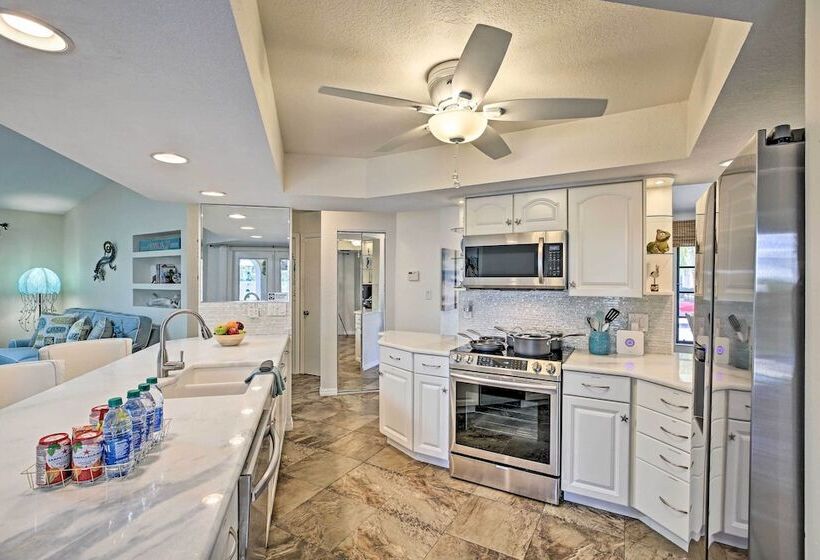 Canal Waterfront Home With Private Pool & Dock!