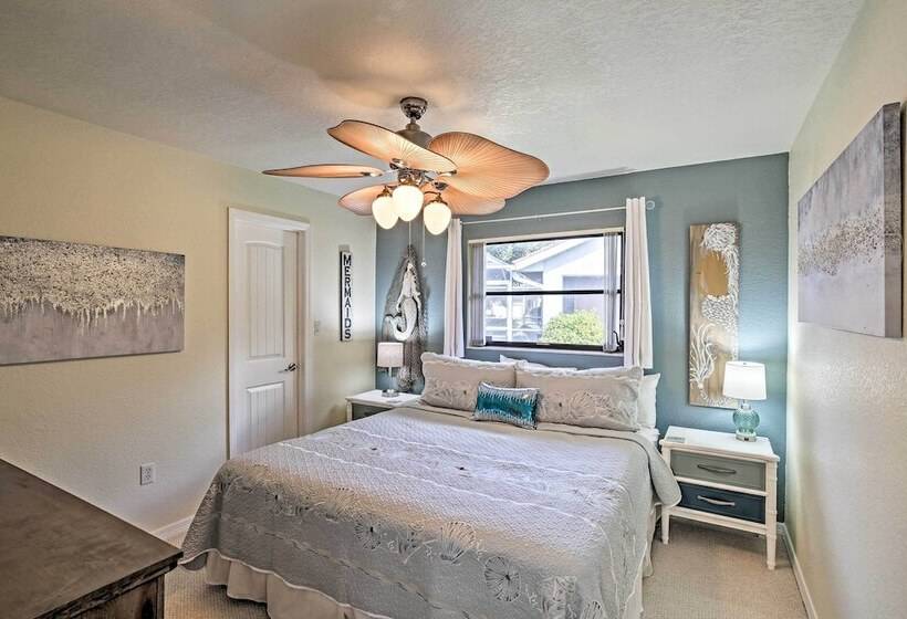 Canal Waterfront Home With Private Pool & Dock!