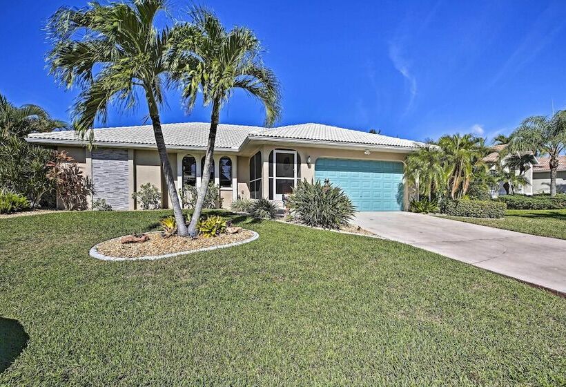 Canal Waterfront Home With Private Pool & Dock!