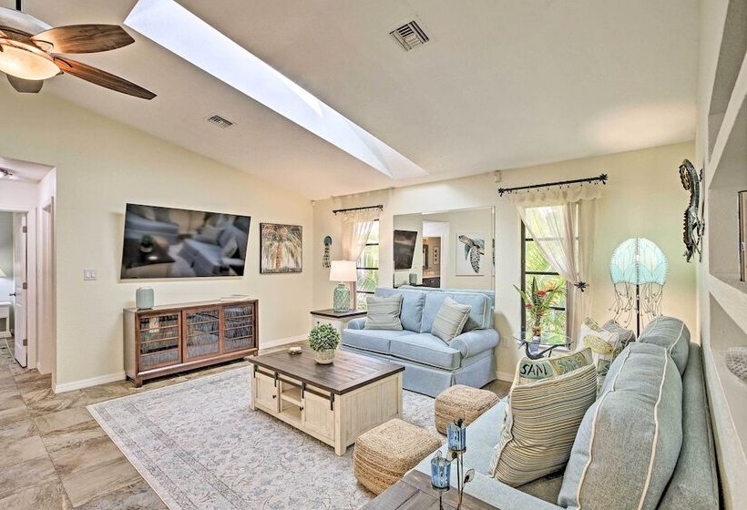 Canal Waterfront Home With Private Pool & Dock!