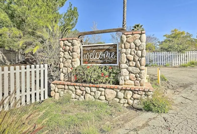 Fallbrook Home W/ Garden, Gazebo, & Fire Pit!