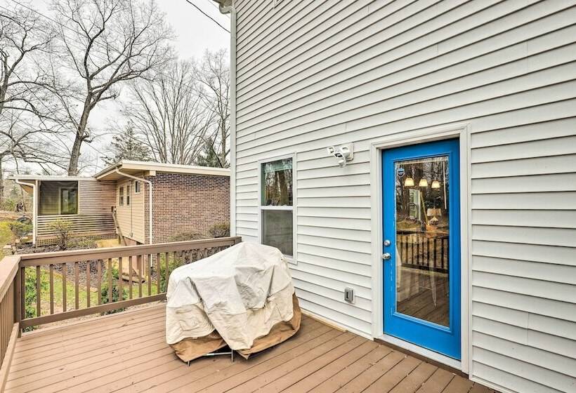 Modern Candler Home W/ Deck & Yard!