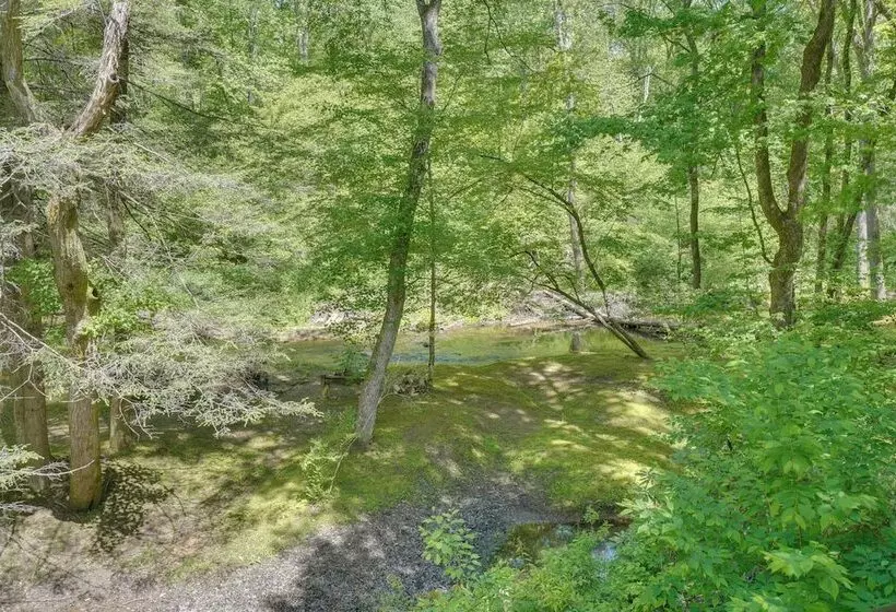 Cozy Tellico Plains Cabin W/ Large Mountain Creek!