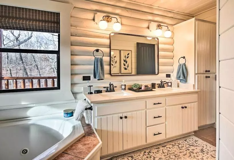 Enchanting Forested Cabin W/ Fire Pit & Grill