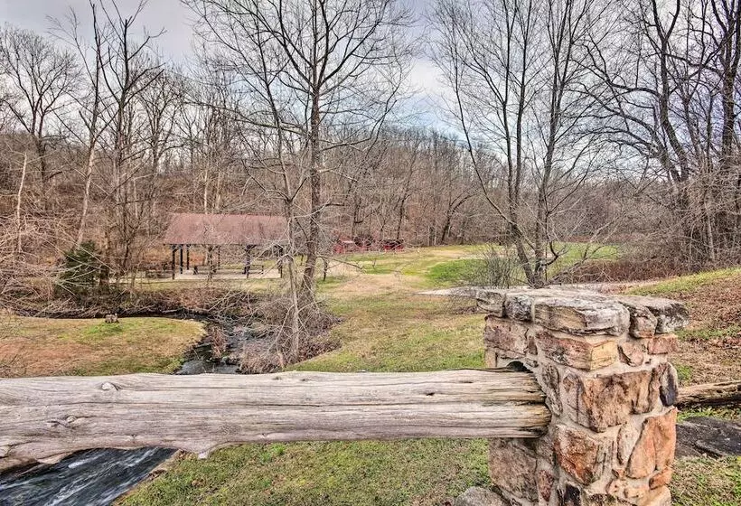 Enchanting Forested Cabin W/ Fire Pit & Grill