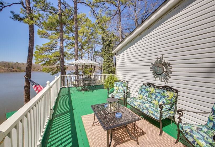 Harrod S Hideaway W/deck+dock On Lake Norrell