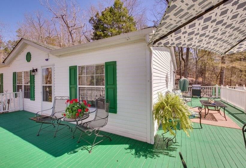 Harrod S Hideaway W/deck+dock On Lake Norrell